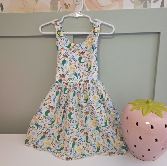 Mini Boden Other - Mini Boden 3/4 Mermaid Summer Dress 3t 4t Beach Vacation